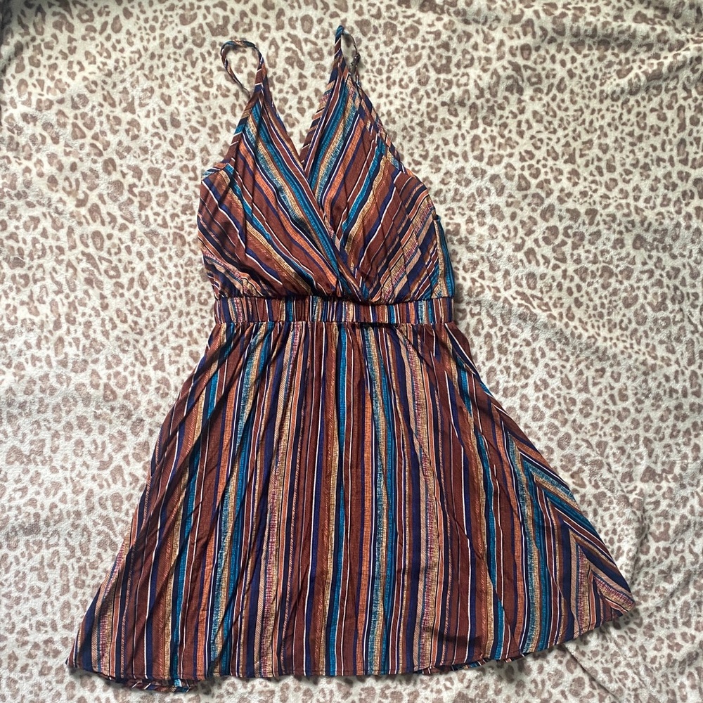 SHEIN Multicolor Striped Dress
